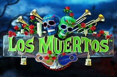 los muertos slot logo