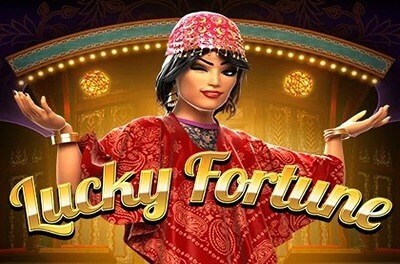 lucky fortune slot logo