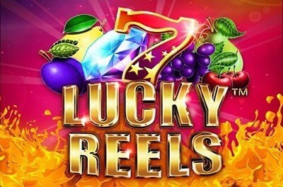 lucky reels slot logo