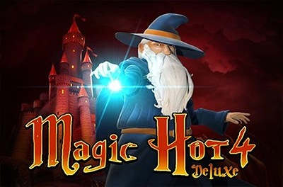 magic hot 4 deluxe slot logo