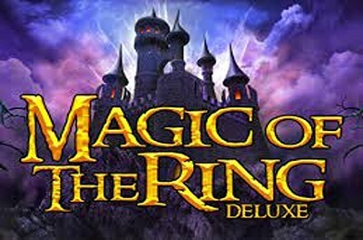 magic of the ring deluxe slot logo