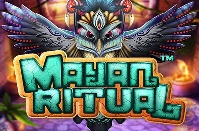 mayan ritual slot logo