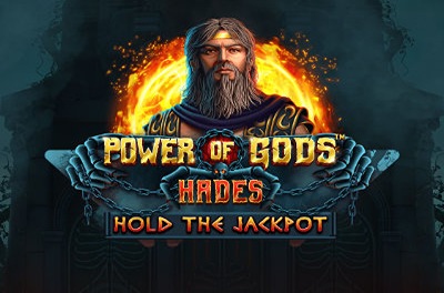 power of gods hades slot logo