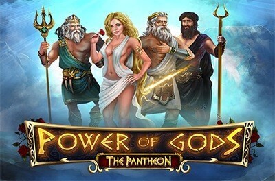 power of gods the pantheon slot logo