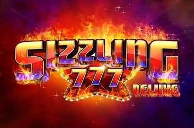 sizzling 777 deluxe slot logo