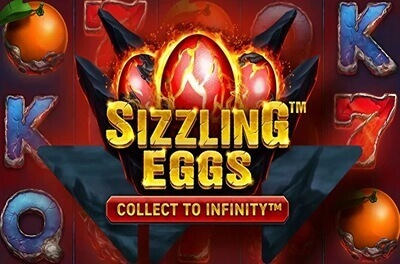 sizzling eggs slot logo