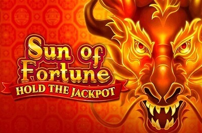 sun of fortune slot logo