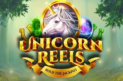 unicorn reels slot logo