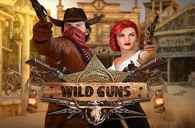 wild guns slot logo