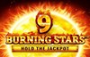 9 burning stars slot logo
