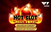hot slot magic bombs slot logo