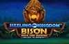 sizzling kingdom bison slot logo