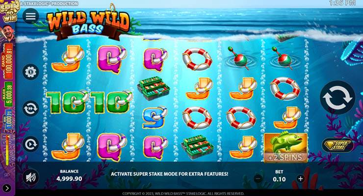 Игровой Автомат Wild Wild Bass Gameplay