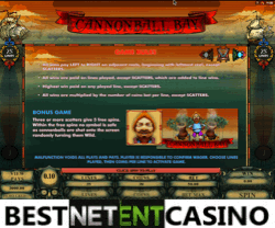 Как выиграть в игровой автомат Cannonball Bay