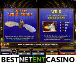 How to win at Great Griffin video slot