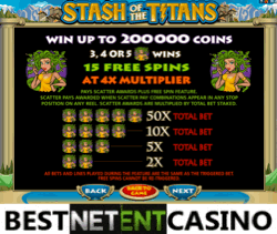 Как выиграть в игровой автомат Stash of Titans
