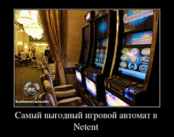 Самый выгодный игровой автомат в Netent