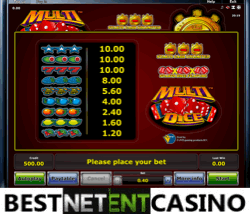 How to win at the Multi Dice slot