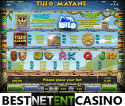 Как выиграть в игровой автомат Two Mayans