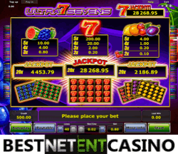 How to win at Ultra Sevens video slot