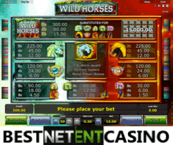 Как выиграть в игровой автомат Wild Horses