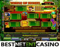 How to win at the Temple of Secrets video slot