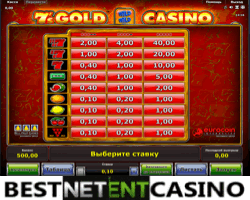 Как выиграть в игровой автомат 7s Gold Casino