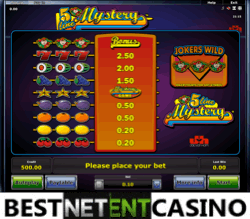 How to win at 5 Line Mystery slot