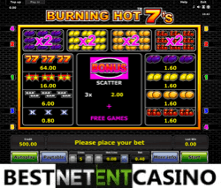 Как выиграть в игровой автомат Burning Hot Sevens