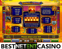 How to win at Cleopatras Choice slot