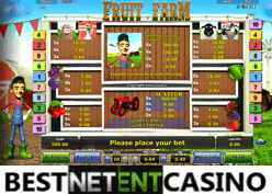 Как выиграть в игровой автомат Fruit Farm