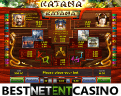Как выиграть в игровой автомат Katana