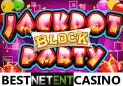 Как выиграть в игровой автомат Jackpot Block Party