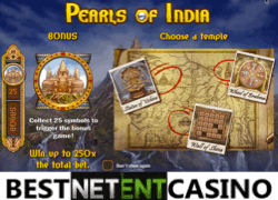 How to win at Pearls of India video slot