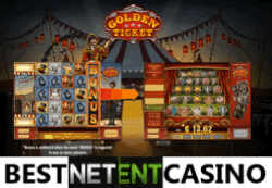 How to win at Golden Ticket video slot