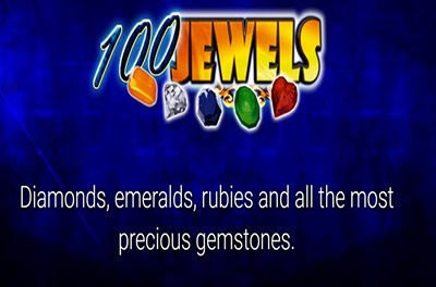 100 jewels slot logo