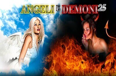 angeli e demoni 25 slot logo