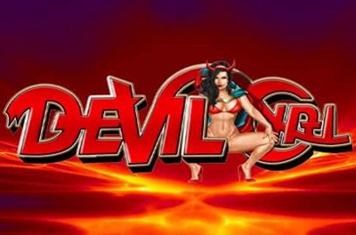 devil girl slot logo