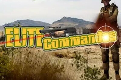 elite commandos slot logo