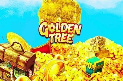 golden tree slot logo