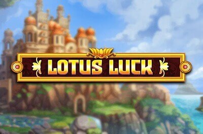 lotus luck slot logo