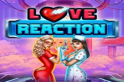 love reaction slot logo