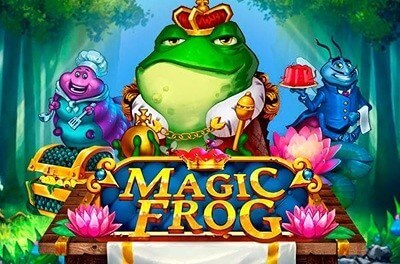 magic frog slot logo