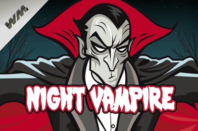 night vampire slot logo