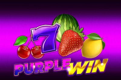 purple win slot logo