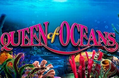 queen of oceans slot logo