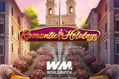 romantic holidays slot logo