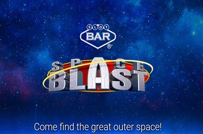 space blast slot logo