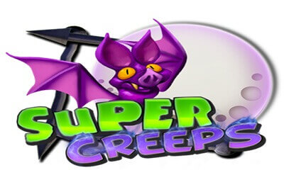 super creeps slot logo