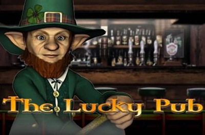 the lucky pub slot logo